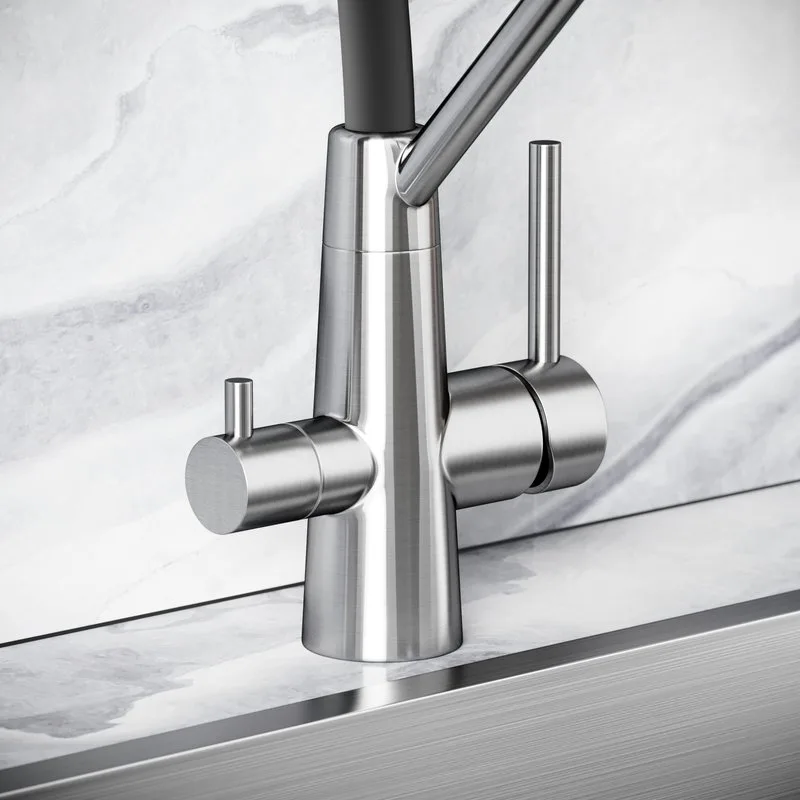 Смеситель для кухни Sancos Nolia SC12003SS под фильтр, нержавеая сталь Sancos — официальный сайт