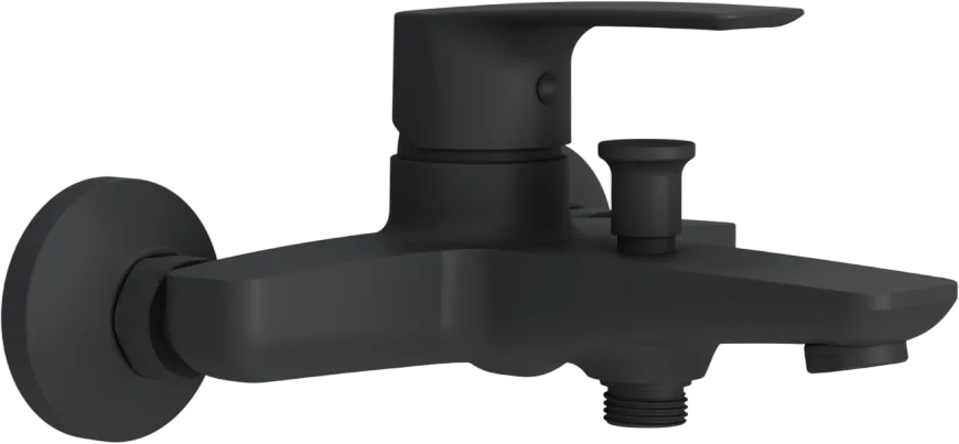 Смеситель для ванны с душем AM.PM Gem F90A10022, черный Sancos — официальный сайт