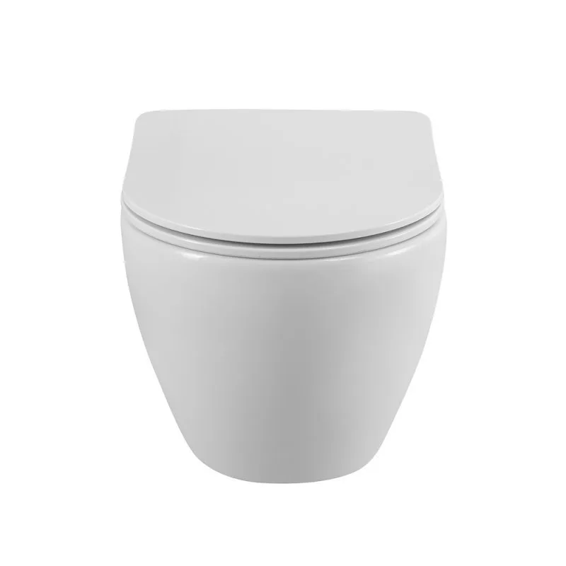 Унитаз подвесной Cezares Stylus CZR-513-TH-R безободковый, сиденье CZR-089-SC с микролифтом Sancos — официальный сайт