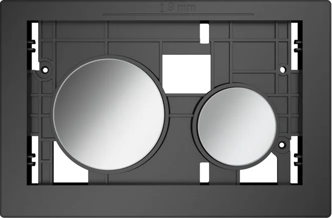 Кнопка смыва TECE Loop Modular 9240666 кнопка хром, стекло на выбор Sancos — официальный сайт