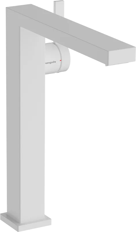 Смеситель для раковины Hansgrohe Tecturis E 240 Fine 73070700 матовый белый Sancos — официальный сайт