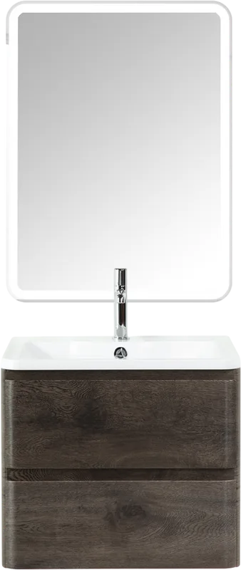 Тумба под раковину без столешницы BelBagno Albano 70 подвесная, rovere nature grigio Sancos — официальный сайт