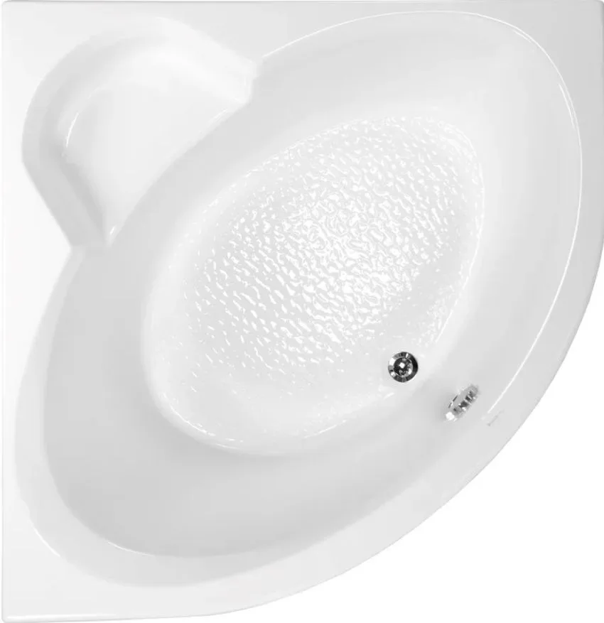 Акриловая ванна Vagnerplast Catalina mini VPBA125CTM3X-04 без опоры 125x125 см, угловая, пристенная Sancos — официальный сайт
