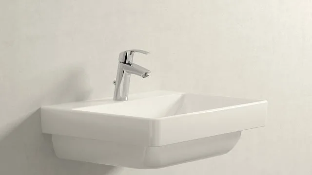 Смеситель для раковины Grohe 23322001 хром Sancos — официальный сайт