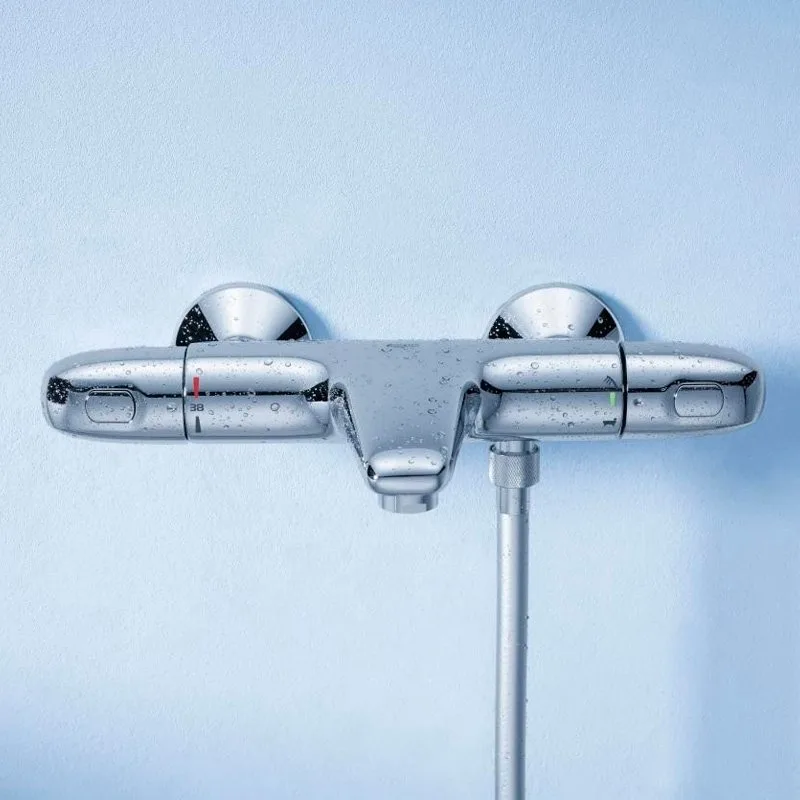 Термостатический смеситель Grohe Grohtherm 1000 New 34155003, для ванны с душем Sancos — официальный сайт