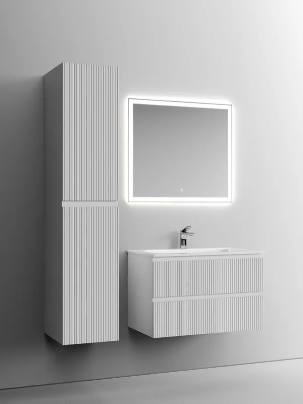 Тумба под раковину Sancos Snob T 80 подвесная Bianco (белый), SNT80W Sancos — официальный сайт