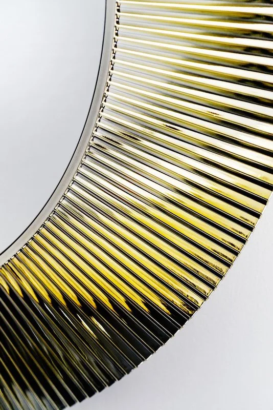 Зеркало круглое Laufen Kartell by Laufen 80 золотое Sancos — официальный сайт