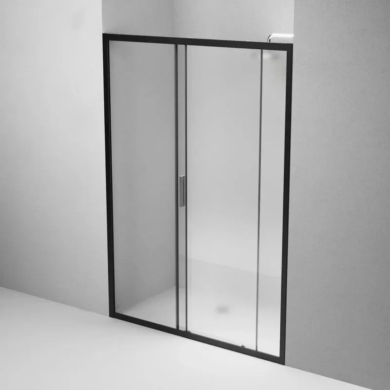 Душевая дверь в нишу AM.PM Gem Solo W90G-140-1-195BM 140 см Sancos — официальный сайт