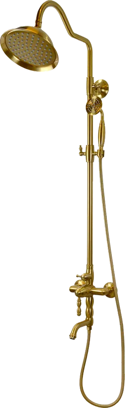 Душевая стойка Bronze de Luxe Tiffany 1919BR, бронза Sancos — официальный сайт