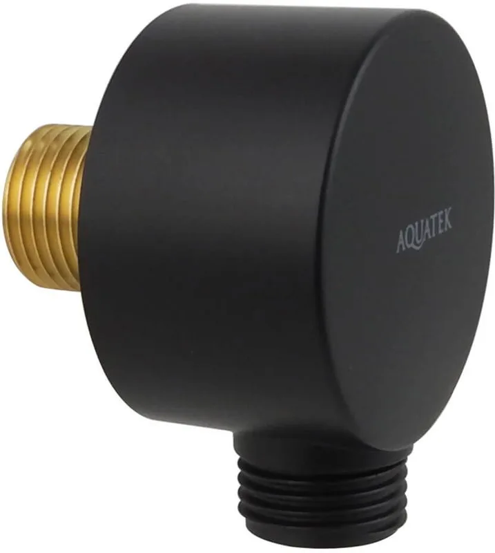 Шланговое подключение AQUATEK AQ2454MB, матовое черное Sancos — официальный сайт