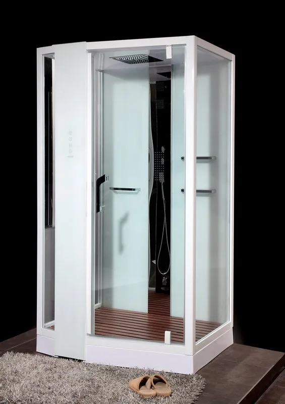 Душевая кабина Orans SR-89105LS, белая, с хамамом и сиденьем Sancos — официальный сайт