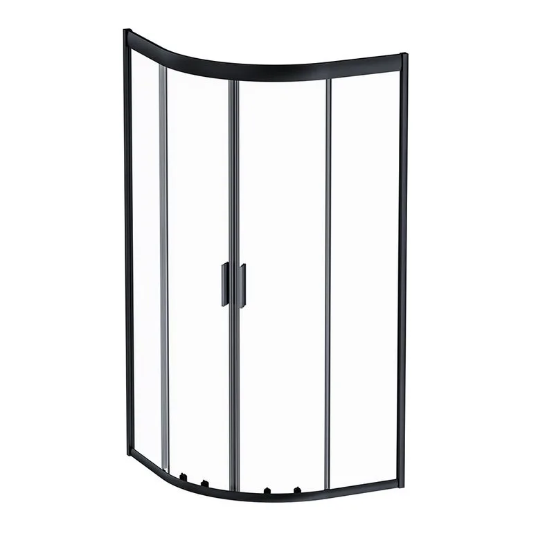 Душевой уголок AM.PM Gem W90G-401-090BT 90x90, профиль черный Sancos — официальный сайт