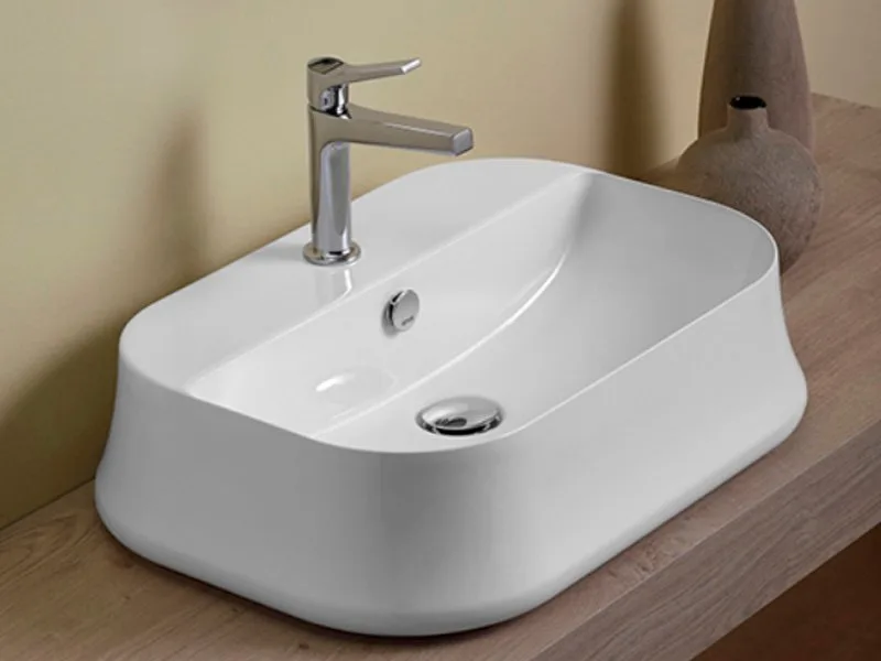 Накладная раковина Simas Sharp SH 09 60x42 см Sancos — официальный сайт