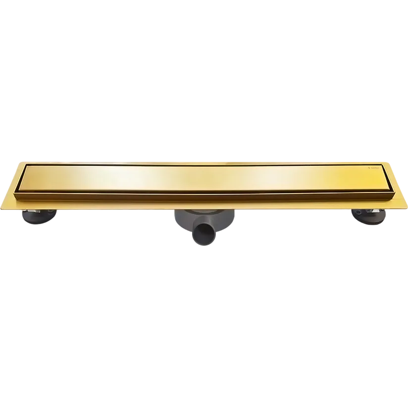 Душевой трап (лоток) AltroBagno Beni aggiuntivi AltroBagnoLivello071209OrSp, матовое золото Sancos — официальный сайт