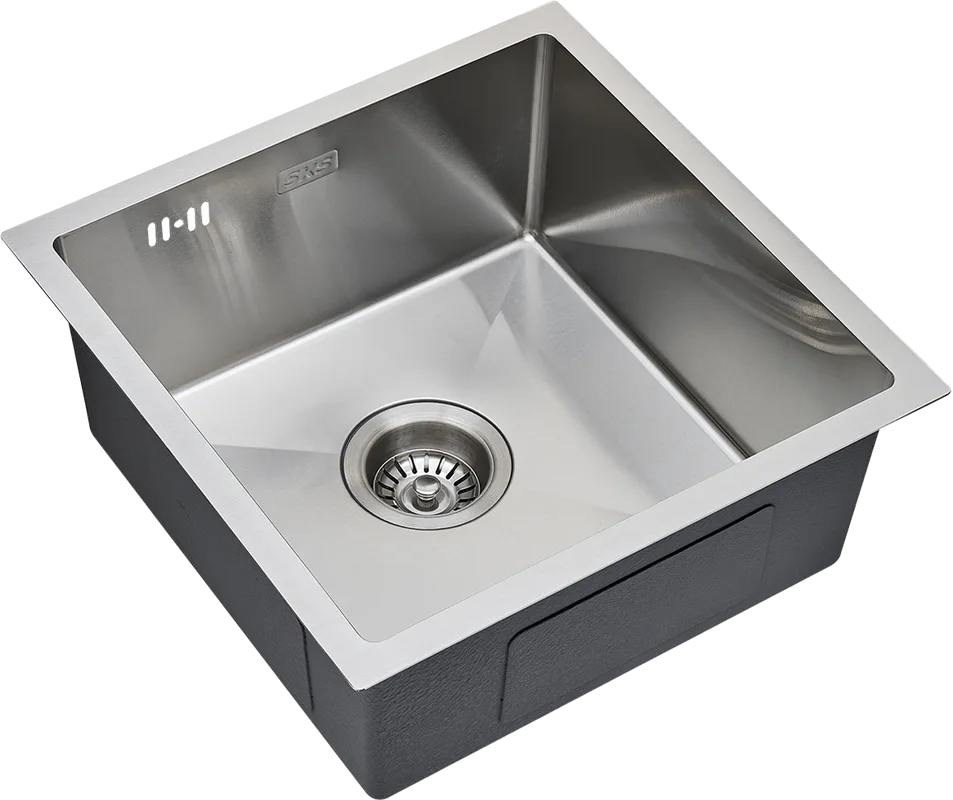 Мойка кухонная S.K.Sanitary SKS 4444 с сифоном Sancos — официальный сайт