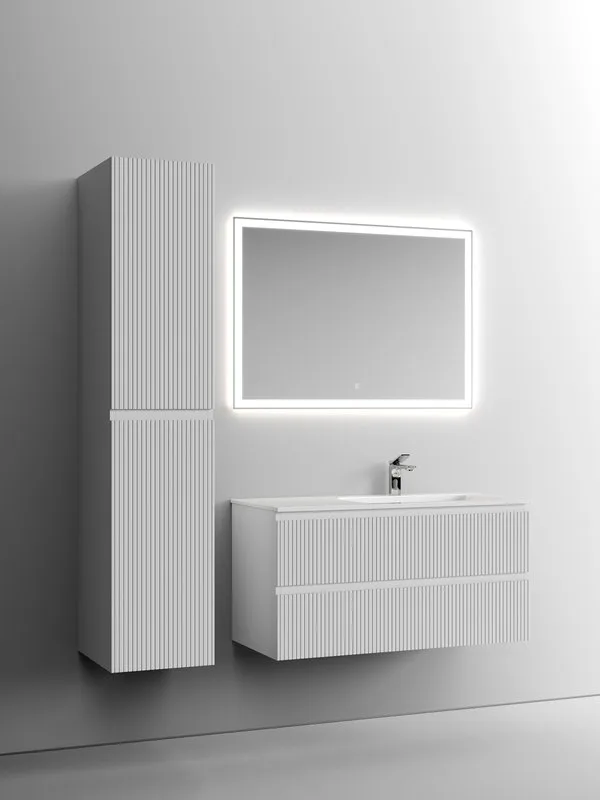 Тумба под раковину Sancos Snob T 100 подвесная Bianco (белый), SNT100RW Sancos — официальный сайт