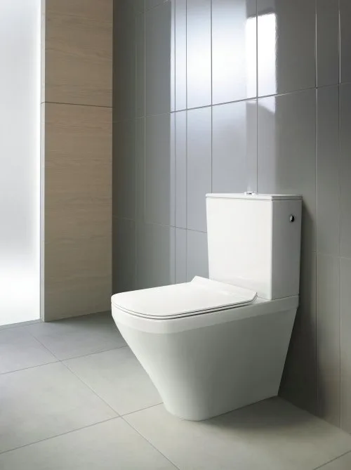 Унитаз-компакт напольный Duravit DuraStyle 215509 сиденье 0063790000 с микролифтом Sancos — официальный сайт