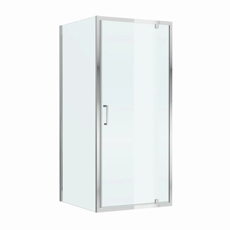 Душевой уголок Cezares Molveno A 1 90 C Cr IV 90х90 см, профиль хром, стекло прозрачное Sancos — официальный сайт