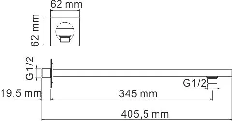 Душевой комплект Wasserkraft Ems A7651.183.208 С ВНУТРЕННЕЙ ЧАСТЬЮ, золото Sancos — официальный сайт