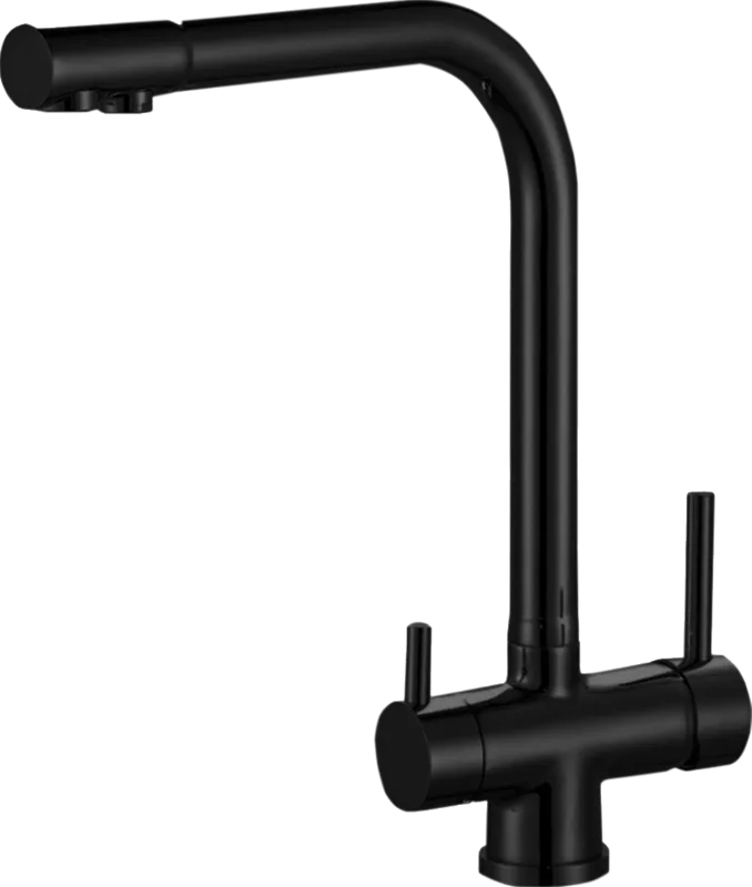 Смеситель для кухни Zorg Sanitary ZR 348 YF BLACK Sancos — официальный сайт