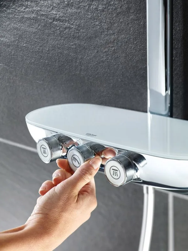 Душевая стойка Grohe Rainshower SmartControl Duo 26250000 Sancos — официальный сайт