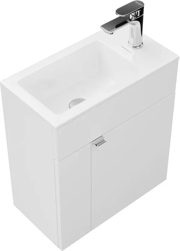 Тумба под раковину без столешницы KERAMA MARAZZI Lato 50 подвесная, белая Sancos — официальный сайт