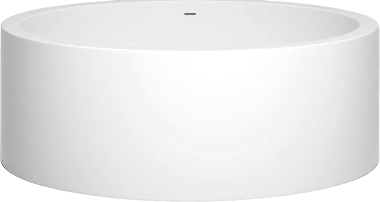 Ванна из искусственного камня Salini Isola S-Sense 200x200 см, отдельностоящая, белая, круглая, с до Sancos — официальный сайт