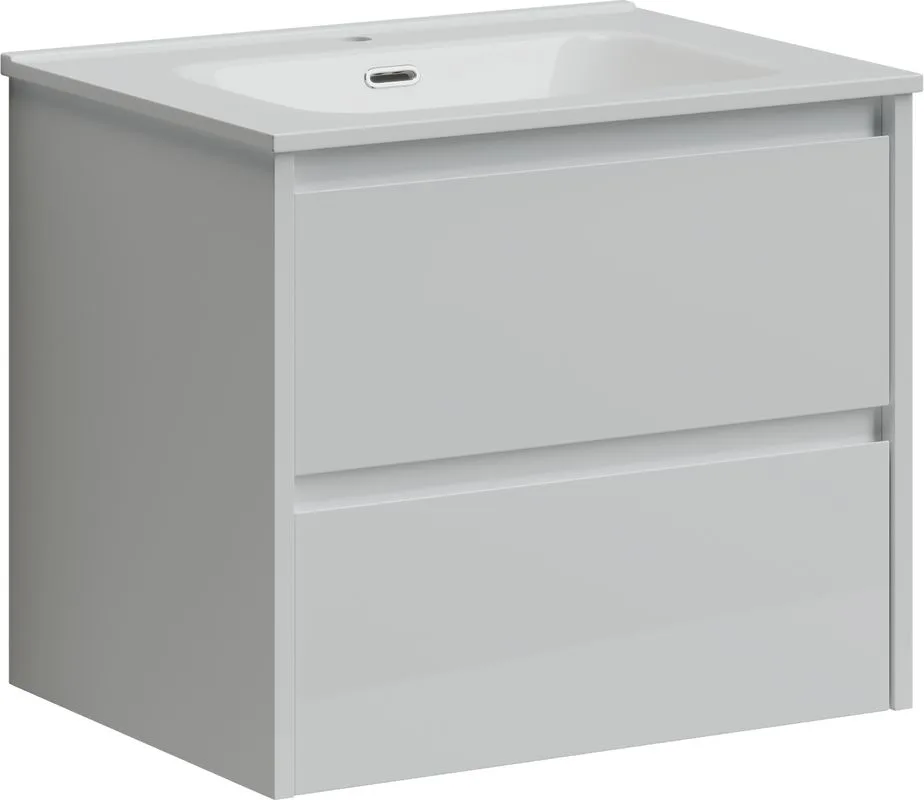 Тумба под раковину Sancos Libra 60 подвесная белый глянец, LB60W Sancos — официальный сайт