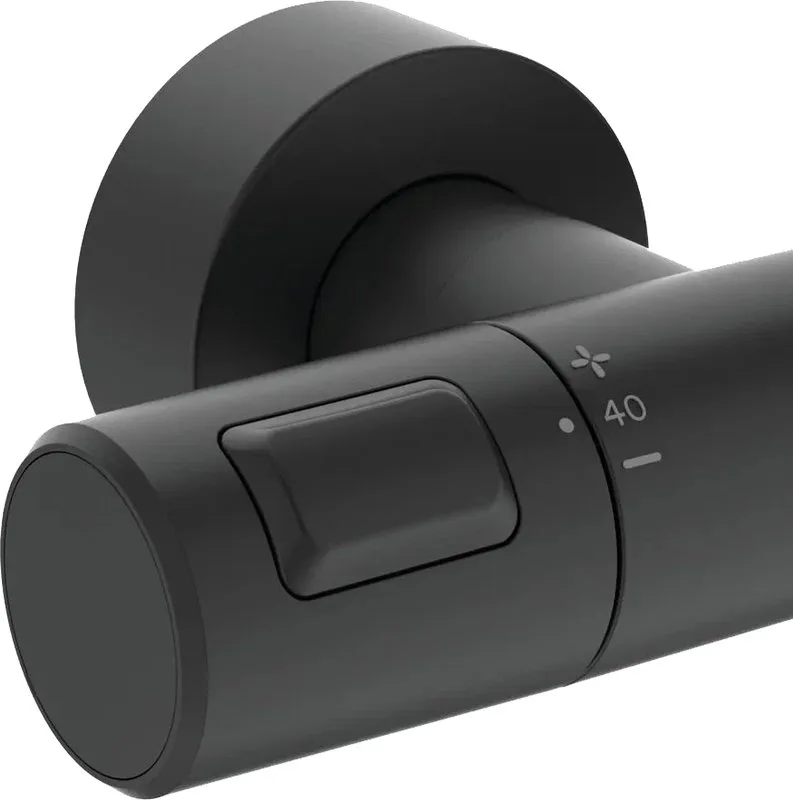 Душевая стойка Ideal Standard Ceratherm T25 BC748XG, silk black Sancos — официальный сайт