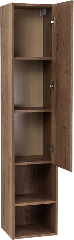 Шкаф-пенал для ванной BelBagno Kraft R rovere tabacco, 1 дверь Sancos — официальный сайт