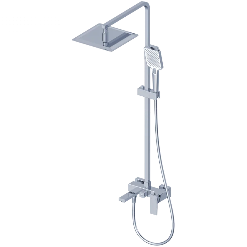Душевая стойка Wonzon & Woghand CUBE 2.0 WW-88047068-CR, хром Sancos — официальный сайт