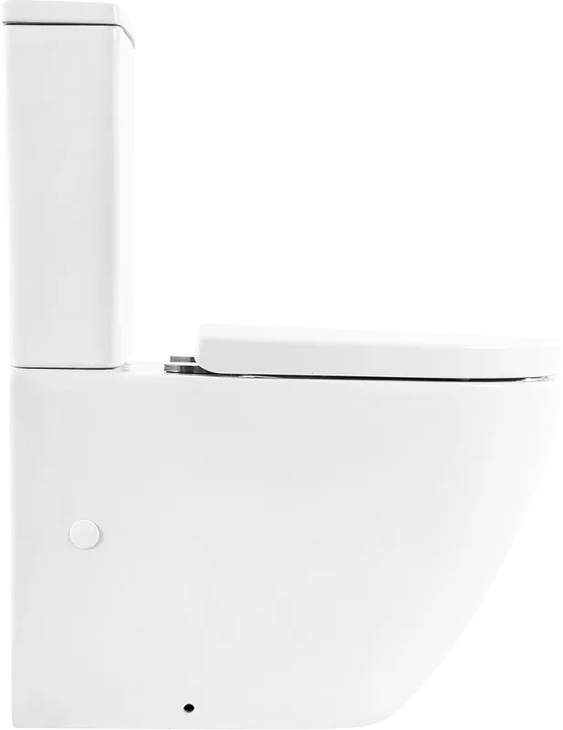 Унитаз-компакт напольный BelBagno Sfera-r BB2141CPR BB865SC с микролифтом, безободковый, глянцевый б Sancos — официальный сайт