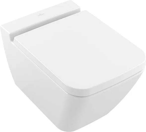 Чаша для унитаза подвесного Villeroy & Boch Finion 4664R0R1 alpin, ceramicplus Sancos — официальный сайт