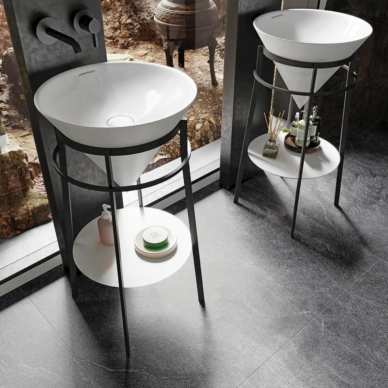 Раковина KERAMA MARAZZI Cono 44, глянцевый белый Sancos — официальный сайт