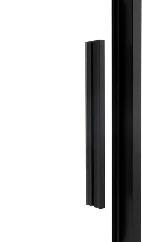 Душевая дверь в нишу Vincea Slim Soft VDS-1SS150CLB 150 см профиль черный, стекло прозрачное Sancos — официальный сайт