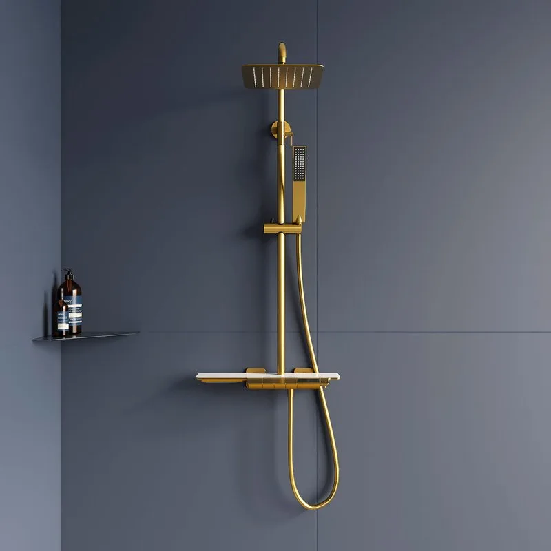 Душевая стойка RGW Shower Panels SP-34G, золото Sancos — официальный сайт