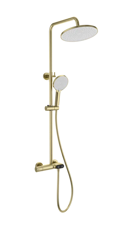 Душевая стойка Wonzon & Woghand MUSE Corno WW-B2091-A-BG, брашированное золото Sancos — официальный сайт