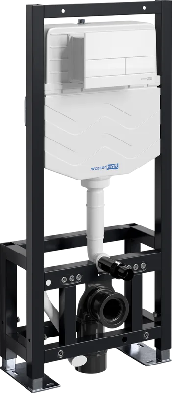 Система инсталляции для унитазов Wasserkraft Dill 61TLT.010.ME.WM04, с кнопкой смыва матовой белой Sancos — официальный сайт
