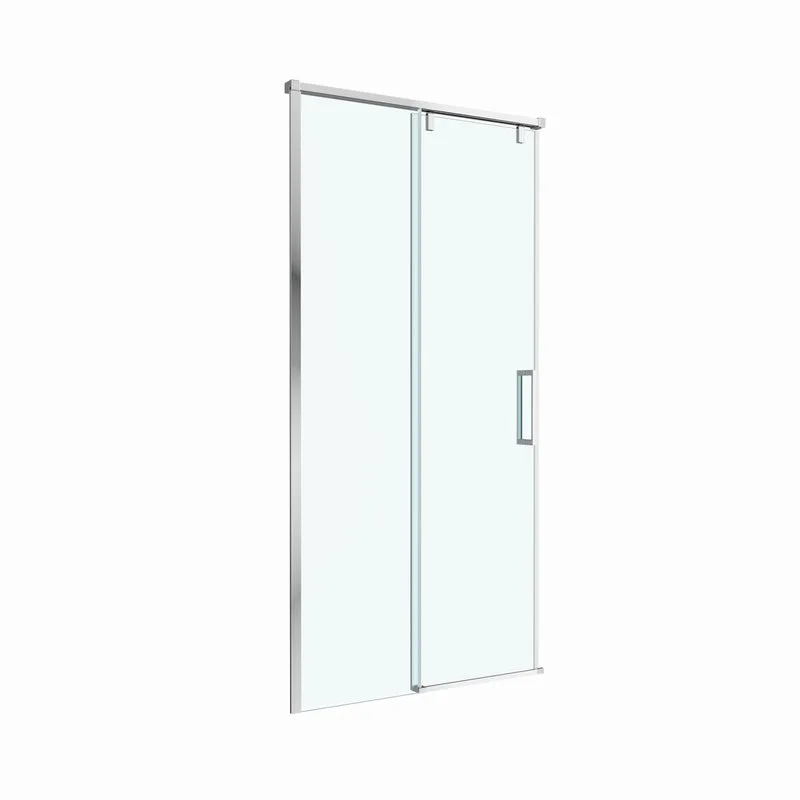 Душевая дверь в нишу BelBagno Soft Close-1 BF-1-100-C-Cr профиль хром Sancos — официальный сайт