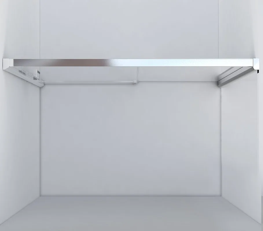 Душевая дверь в нишу Vincea Lugano VDS-1L120CL-1 120 см, профиль хром Sancos — официальный сайт