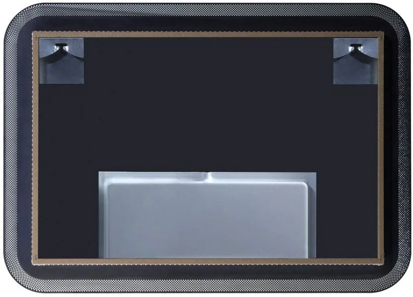 Зеркало Art&Max Messina 70х50 белое, с LED-подсветкой, 6000К Sancos — официальный сайт