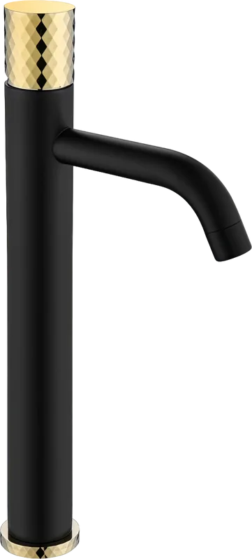 Смеситель для раковины Boheme Stick 122-BG black diamond gold Sancos — официальный сайт