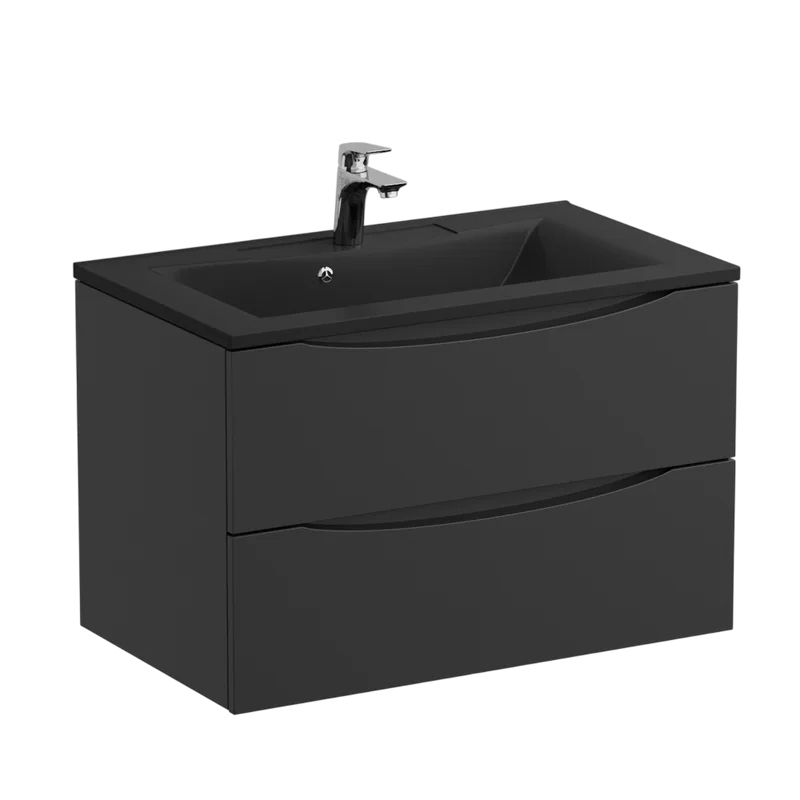 Тумба под раковину без столешницы BelBagno Marino 80 nero lucido Sancos — официальный сайт