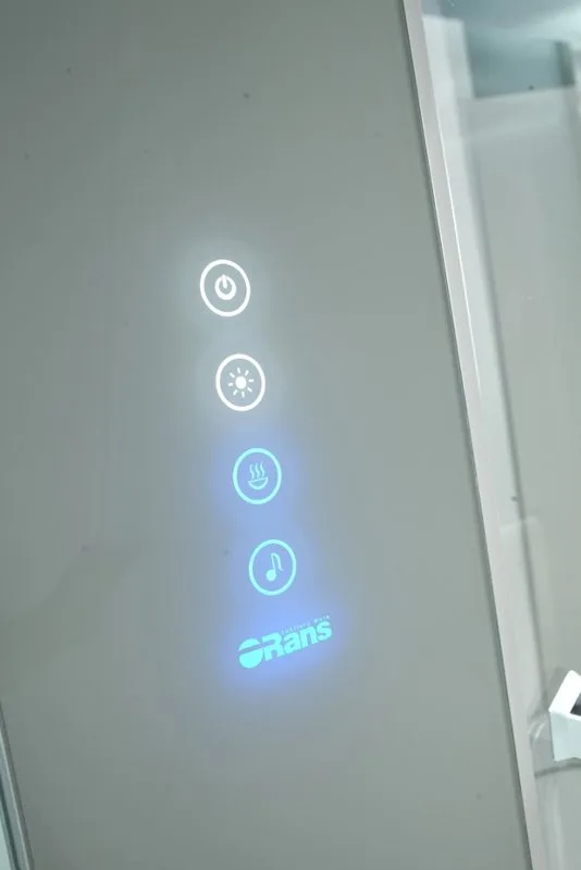 Душевая кабина Orans SR-89106S, белая, с низким поддоном и хамамом Sancos — официальный сайт