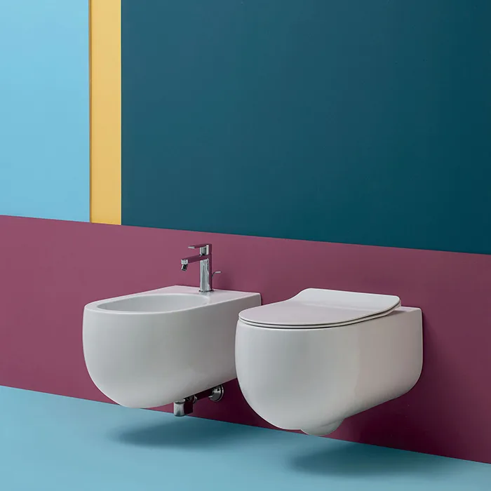 Биде подвесное Kerasan Flo 312330 Sancos — официальный сайт