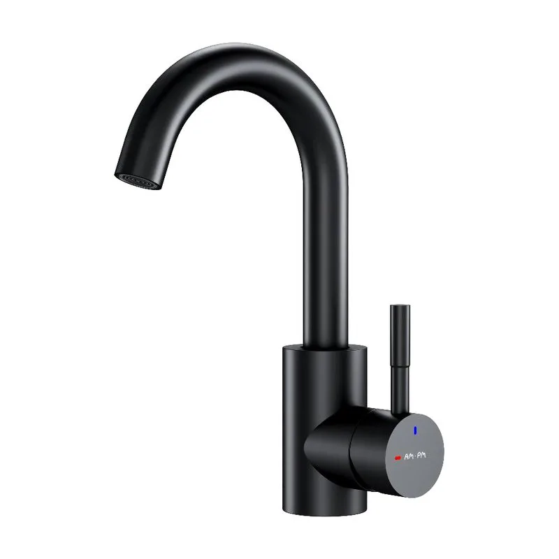 Смеситель AM.PM X-Joy S F85B02722, черный Sancos — официальный сайт