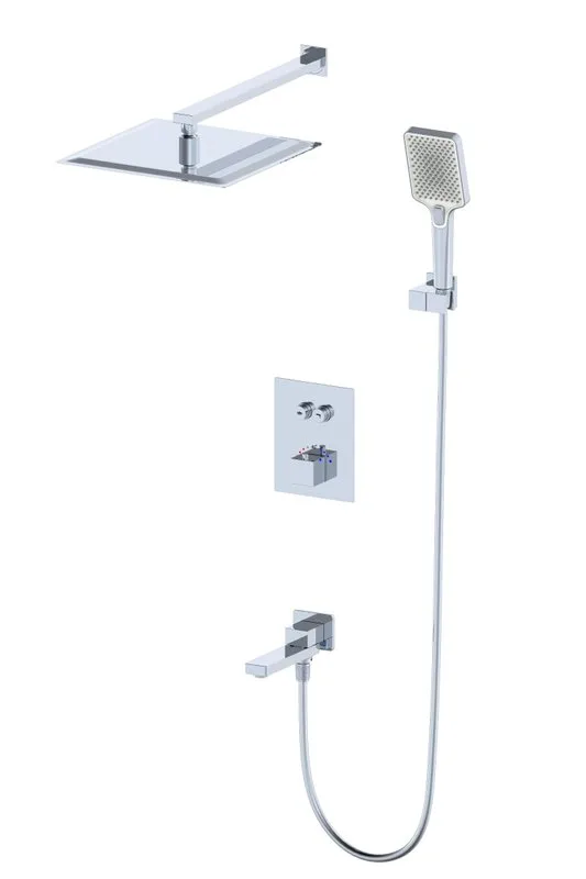 Душевой комплект Wonzon & Woghand WW-88929003-CR, С ВНУТРЕННЕЙ ЧАСТЬЮ, хром Sancos — официальный сайт