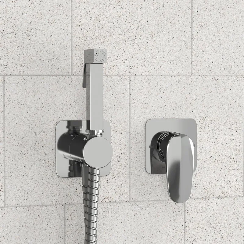 Гигиенический душ Wasserkraft Weida A3151.271.057.136 со смесителем, С ВНУТРЕННЕЙ ЧАСТЬЮ, хром Sancos — официальный сайт