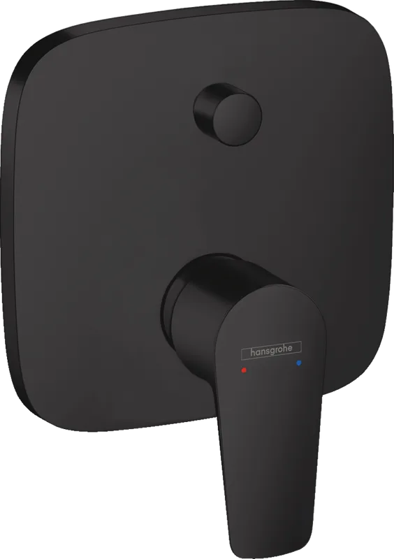 Встраиваемый смеситель Hansgrohe Talis E 71474670, матовый черный Sancos — официальный сайт