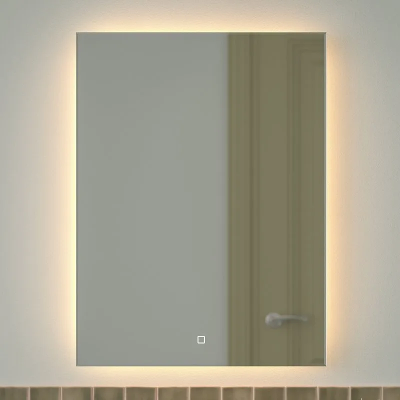 Зеркало Defesto Glow DF 2517S 60х80 с LED-подсветкой, 3000 K, сенсорный выключатель